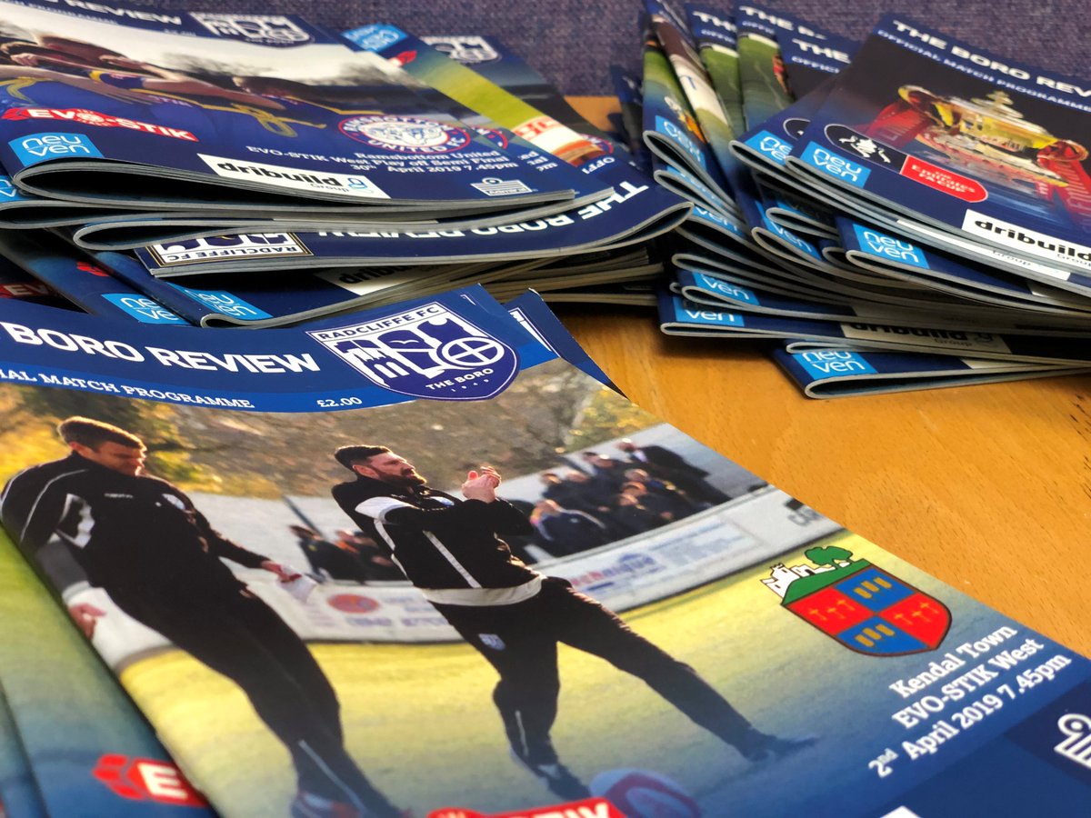 BuryLibraries's tweet image. A new exhibition by Stewart Fell celebrating 70 years of @radcliffeboro has just opened at #Radcliffe Library. On display are team photos, programmes and match reports dating back to the very first match in 1949 as well as information on famous past players. #WeAreRadcliffe