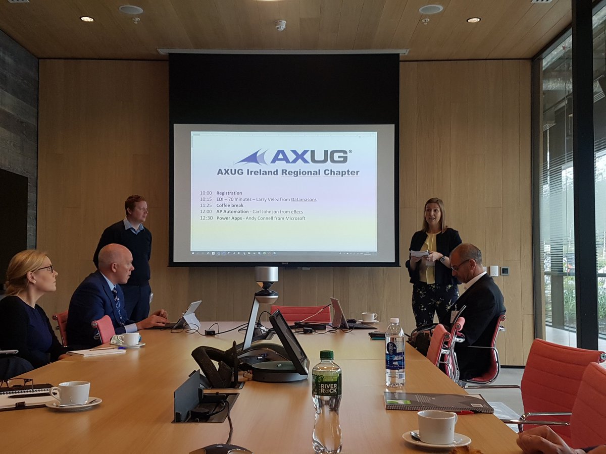 AXUGIreland's tweet photo. Helen and Mick kicking off at #AXUGIRL 😊 https://t.co/GUoDBWil2o