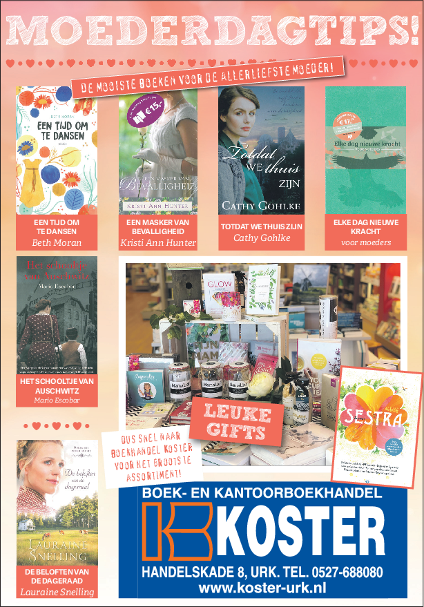kosterurk's tweet photo. Aanstaande zondag is het Moederdag! We hebben keus genoeg. #kosterurk #moederdag #allesvoordeliefstemoeder https://t.co/8c94rW6NrP