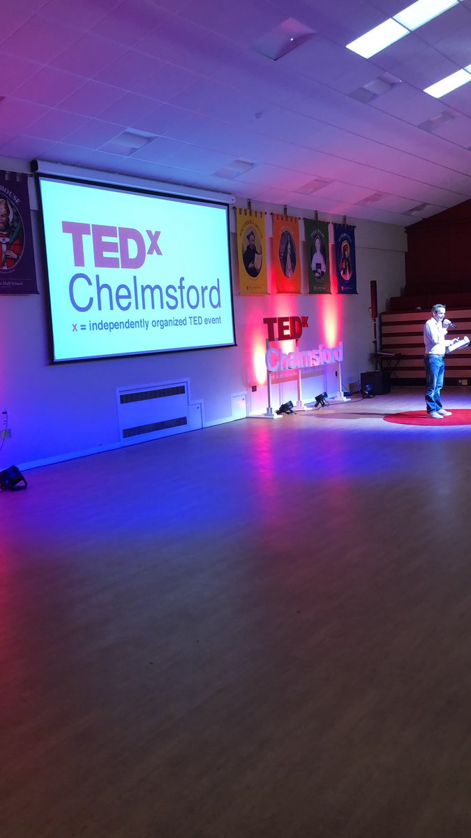 #TEDxChelmsford 2019 being kicked off by <a href="/_mark/">Mark 🇺🇸🇺🇦</a> #ideasworthspreading
