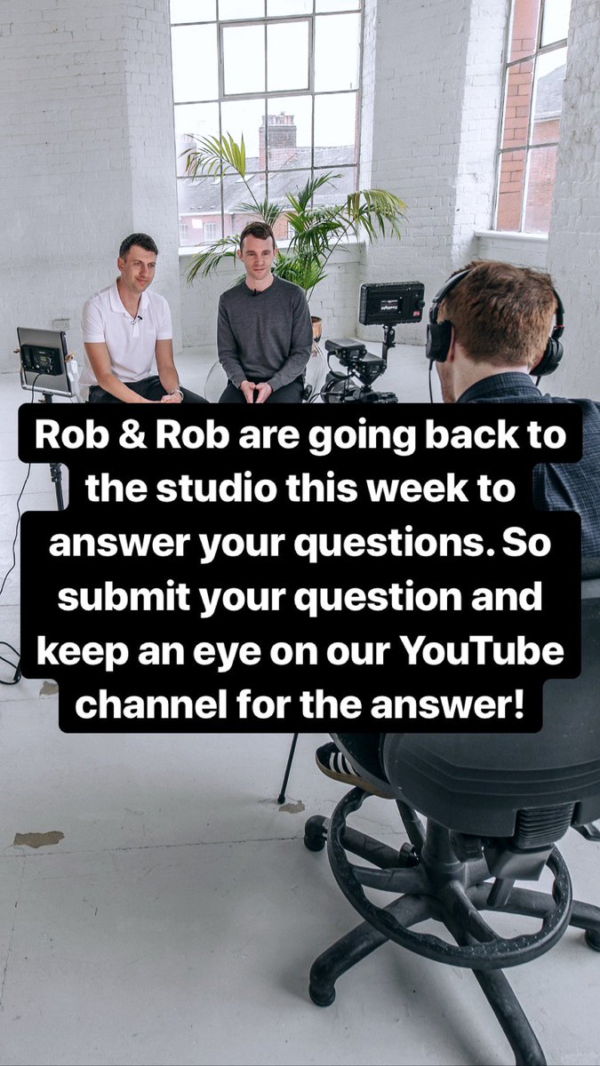 PropertyHubUK's tweet photo. Are you a fan of Rob & Rob? Well now is your chance to have your questions answered by them. Head on over to our Instagram and submit your question for the chance to have it answered over on our YouTube channel. Just search for PropertyHubUK #Instagram #Youtube #AskRobnRob https://t.co/Pw644knK0T
