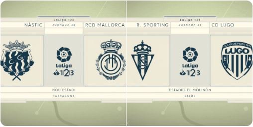 alexporras_'s tweet photo. ¡Sábado de fútbol en #LaLiga123!
A las 15.30h, la Previa desde Tarragona y Gijón.
A las 16h, #Multigol123 en el canal principal de #LaLiga123TV:
⚽ @NASTICTARRAGONA - @RCD_Mallorca (16h)
⚽ @RealSporting - @CDeportivoLugo (16h)
🗣 @XaviRodriguez_ + @Pedronieto23 https://t.co/aL0GJvY4WY