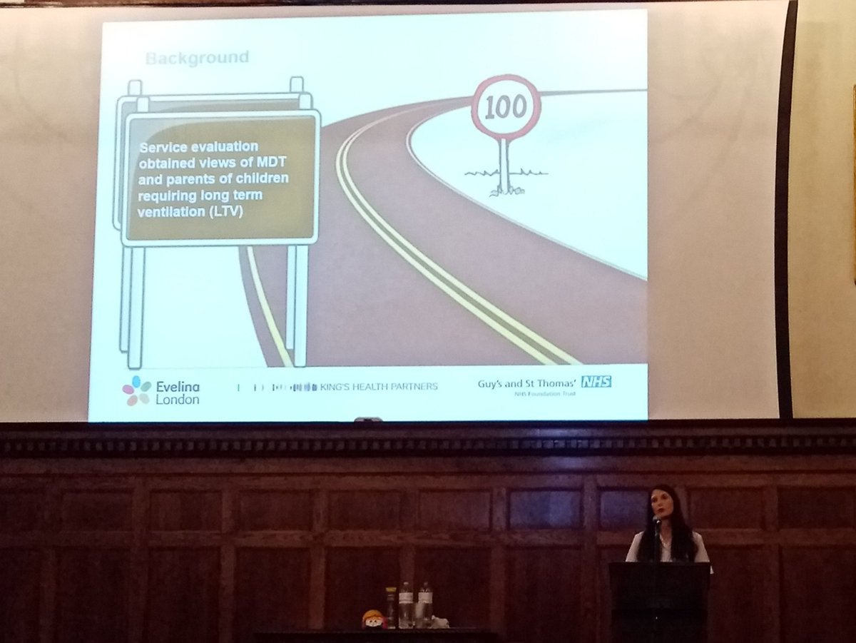 Eva representing OT's #EvelinaAHPs19 #unleash AHPs