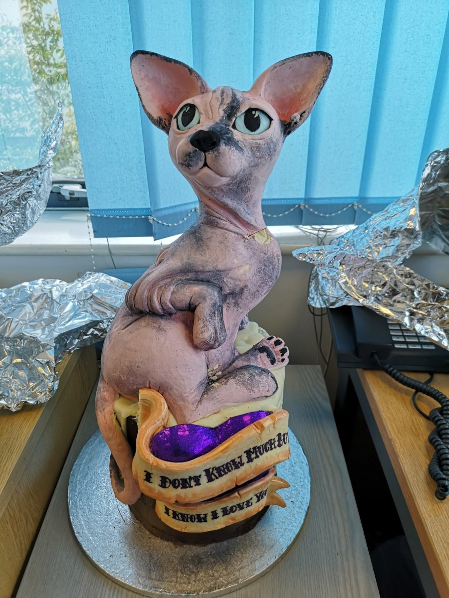 WeAreWithYou's tweet photo. Huge thanks to @RagNBoneManUK for donating his wedding cake to @AddactionSW! It seems a shame to cut into it although that's unlikely to stop our staff and clients. https://t.co/Zj0Xbge9cu