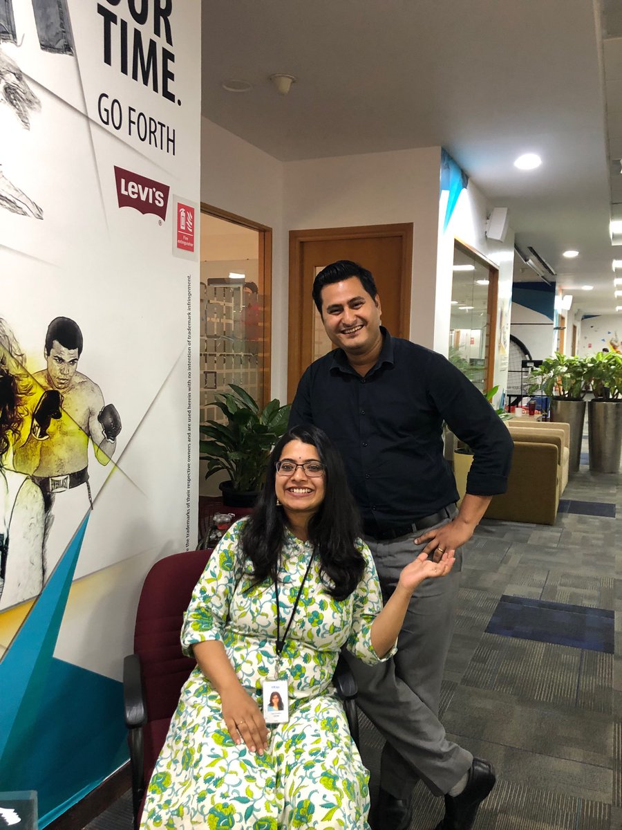 MeghrajMookerji's tweet photo. #WorkMother #LifeAtInfy https://t.co/XyO1sxGzYg