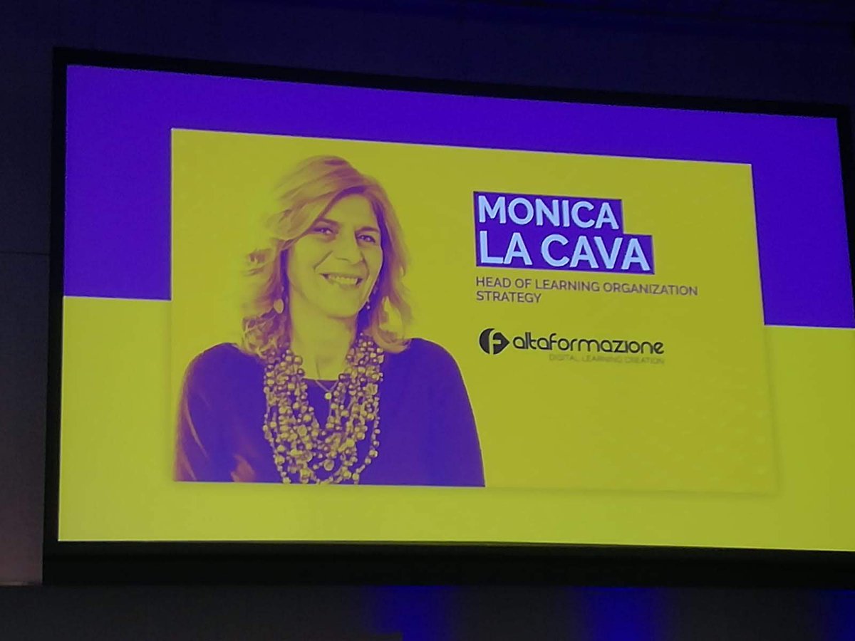 FonARCom's tweet photo. Monica La Cava di @altaformazione_: La dimestichezza con le #tecnologie e le #humanskills aumenteranno il loro valore secondo il #WorldEconomicForum. Sono aspetti a cui #FonARCom con i suoi strumenti di #FormazioneFinanziata sta guardando. #CDLSummit #CDLS2019 #DigitalLearning https://t.co/klvfFLtEme