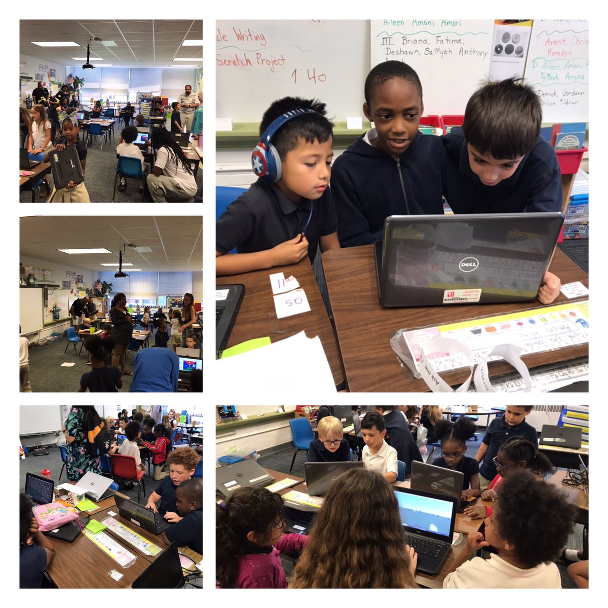 #EpicBuild, #Coding #collaboration #StudentEngagement <a href="/GailPylant/">Dr. Gail Pylant</a> <a href="/BillPratt23/">Bill Pratt</a>, <a href="/gjrobinson/">Gretchen J. Robinson</a> <a href="/northwoods_elem/">Northwoods Elem.</a> <a href="/LisaMar08634095/">Lisa Marshall</a> #CommunityEngagement
