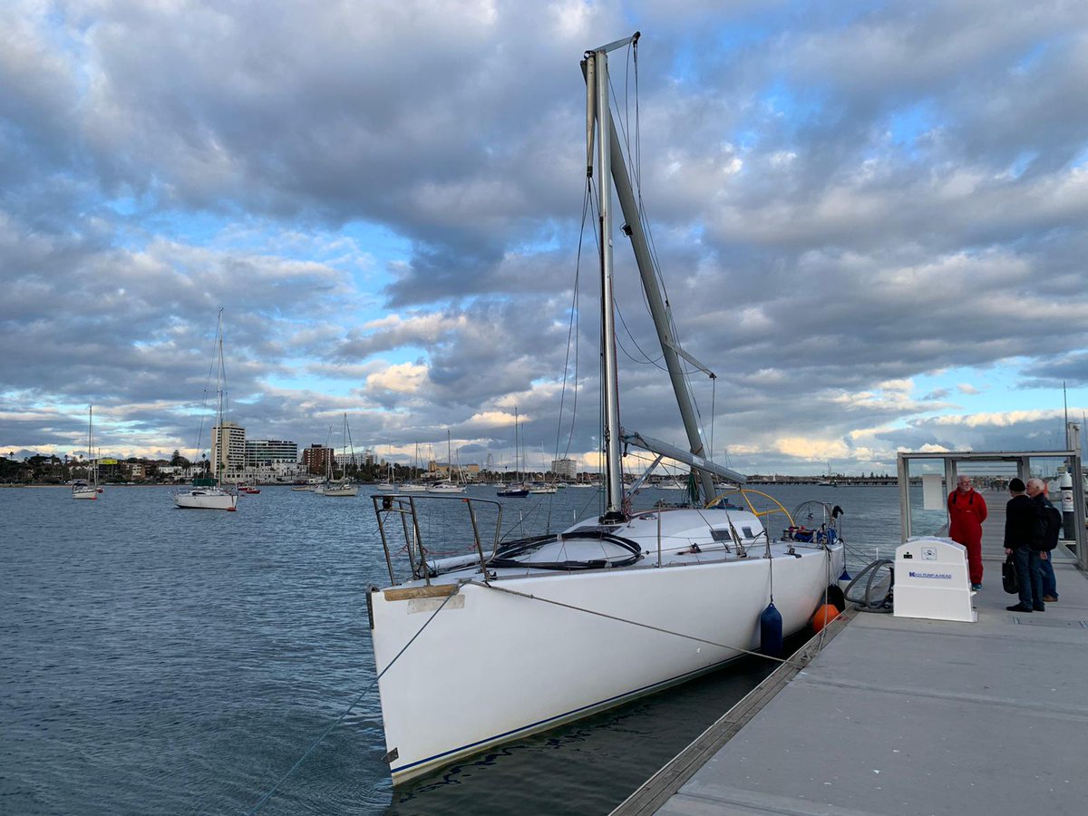 From my sailing crew's whatsapp group—oops! 😳 I haven't heard the full story yet, but just glad everyone is ok.