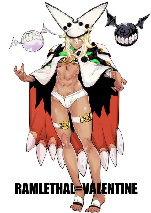 ラムレザル立ち絵 #格ゲーキャラ描こうぜ 