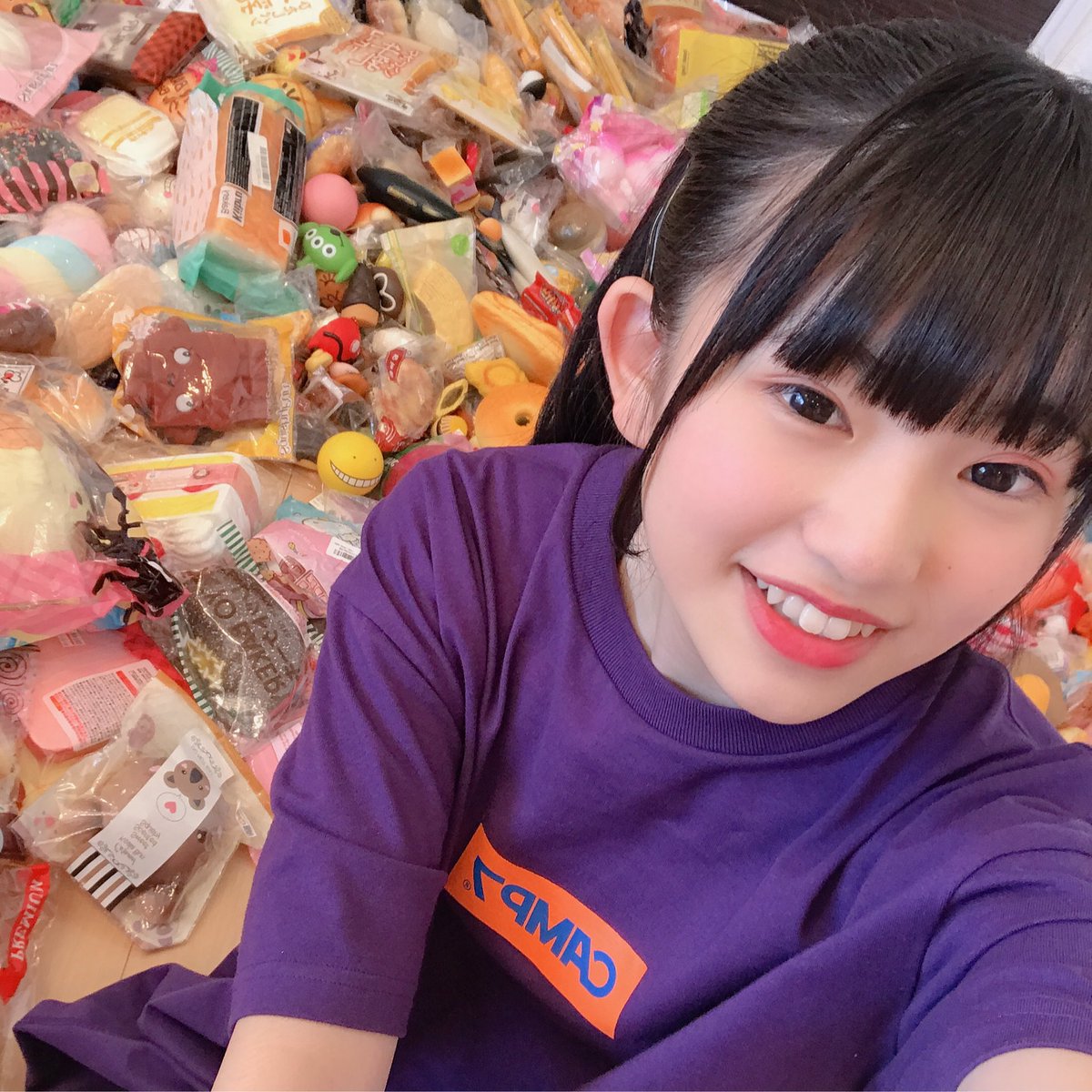 えぐいて(´๑•_•๑)… 今日の動画はこの全スクイーズ紹介だから見てちょ