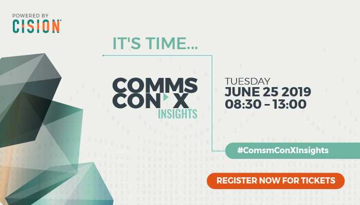 Tom_Cision's tweet photo. Today is the day...
@CisionUK launches the first event of our #CommsCon19 portfolio - #CommsConXInsights
Register for tickets now! https://t.co/4MA9iYTTa4 https://t.co/AoSE7PRKm8