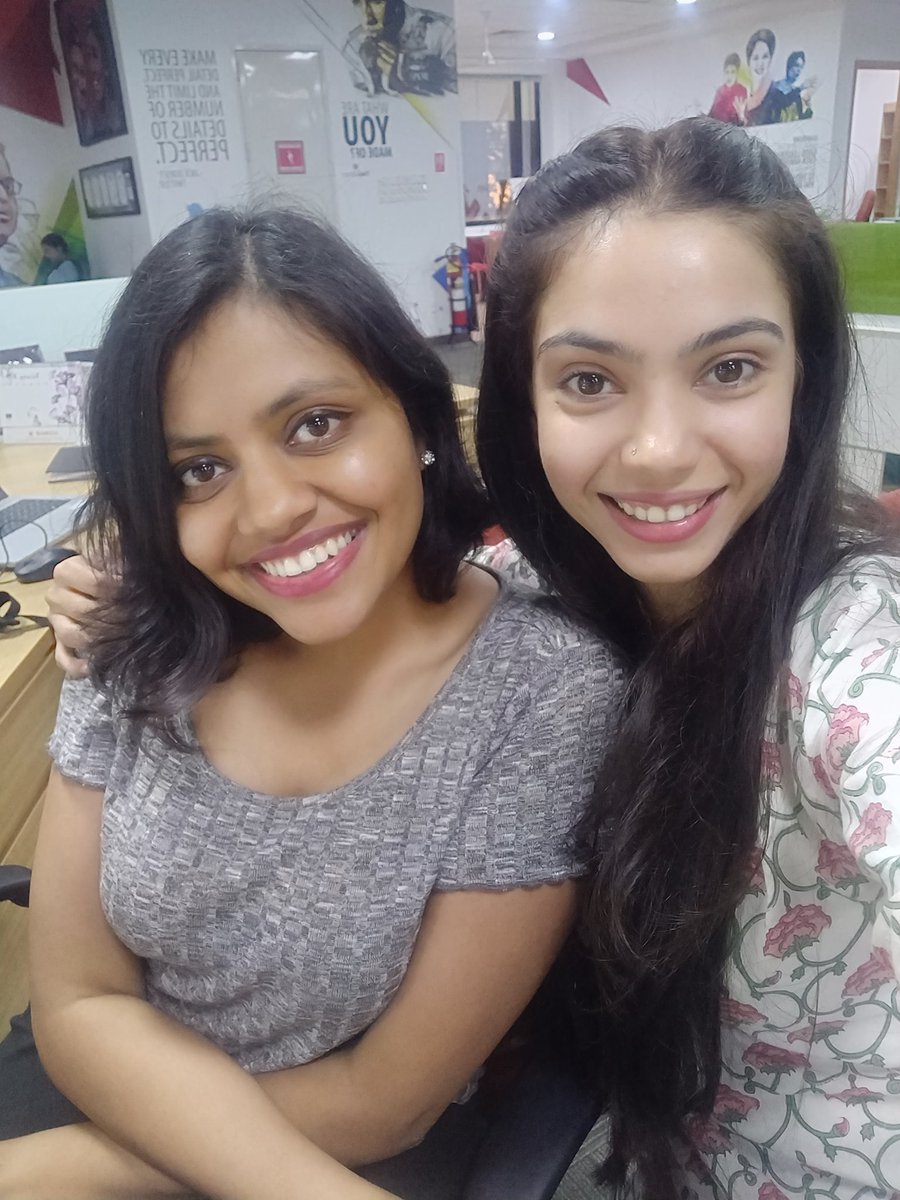 shruti_1902's tweet image. @ThenameisAADYA my #Workmother #Lifeatinfosys #Infosys ❤️