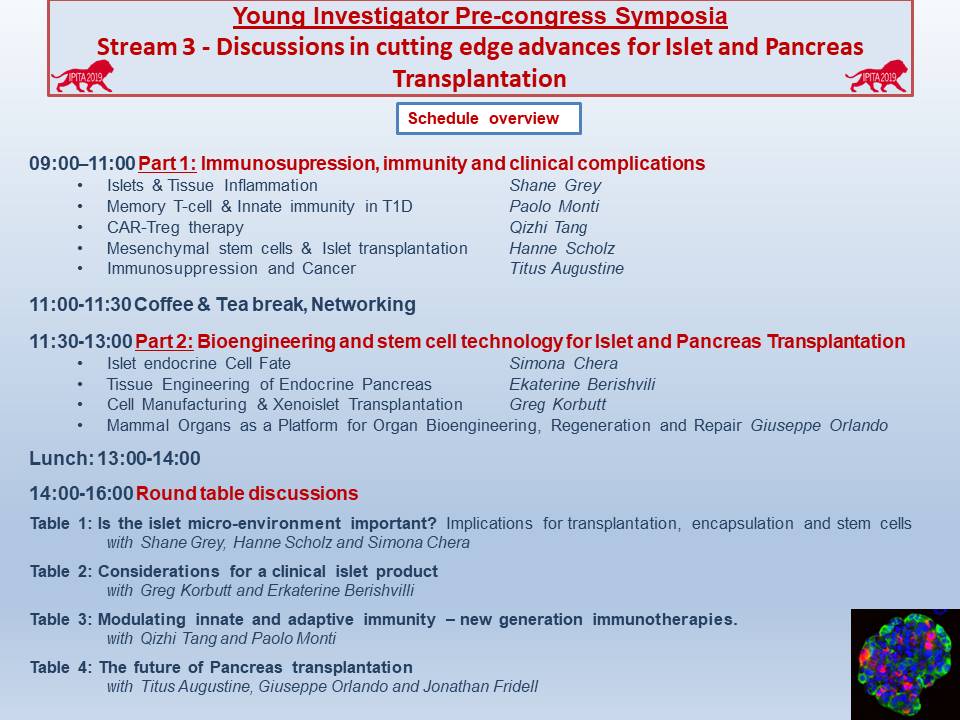 IPITA_YIC's tweet photo. #IPITA2019 is fast approaching. There is lots planned, including a Young Investigator Precongress Symposium. 3 concurrent streams to choose from! Register now! https://t.co/e4YiGhvt2u
Here is #Stream3: An interactive session involving research leaders! #YICdoesIPITA19 https://t.co/N28uMWgjLr