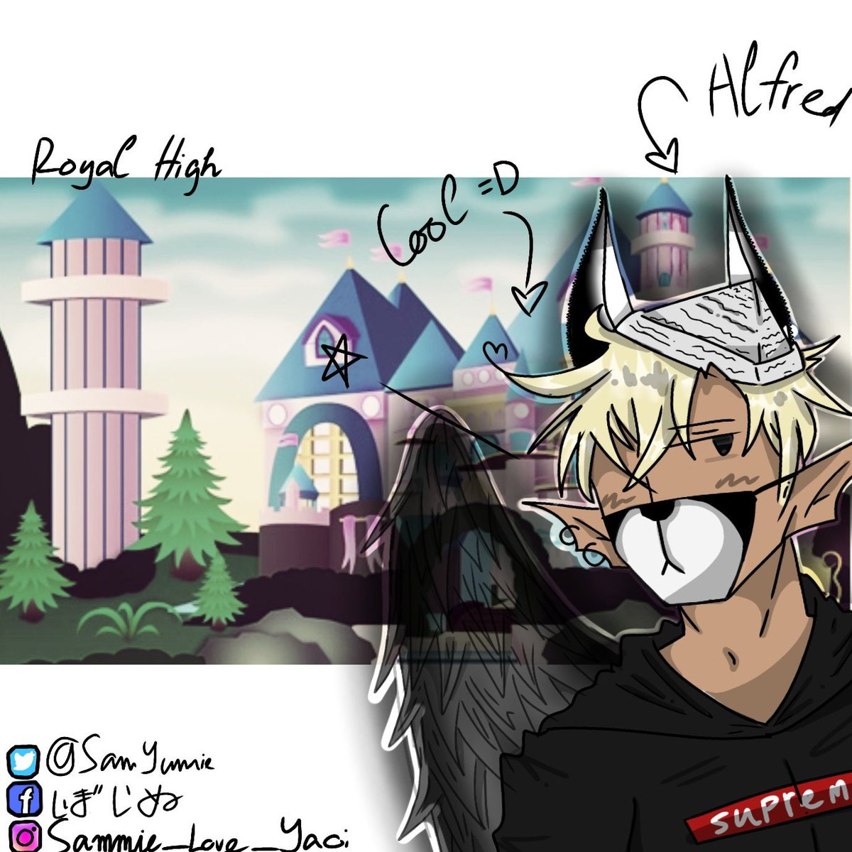 Drawing My Royale High Roblox Character D Roblox Royalehigh - drawing my royale high roblox character d roblox royalehigh robloxdrawing