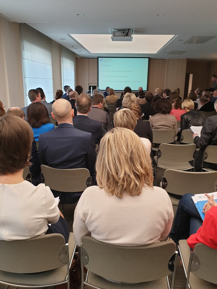 CGC_Belgium's tweet image. Time for questions from the audience on the #2020Code #corpgov