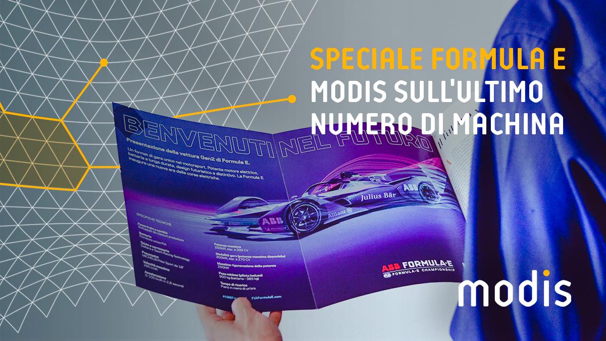 AkkodisItalia's tweet image. Sulla rivista Machina un approfondimento sulla partnership tra Modis e @FIAFormulaE per lavorare su #innovazione e ricerca di giovani #talenti del settore con #InnovationManagerChallenge. Leggilo sul nostro sito: mod.is/Twvxsq