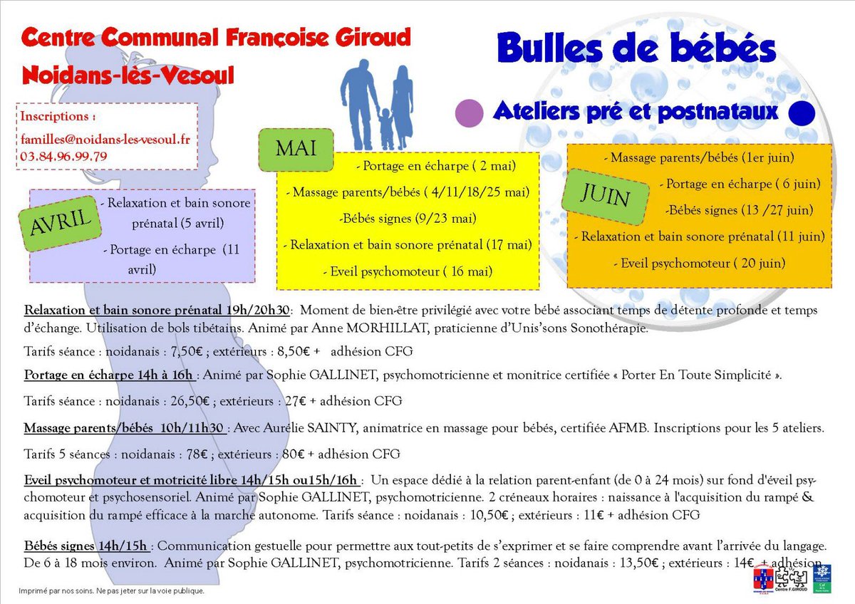 Noidans Les Vesoul Atelier Bebe Signes 14 Les 2 Seances 2 Seances En Mai Ou 2 Seances En Juin Anime Par Sophie Gallinet Psychomotricienne Communication Gestuelle Pour Les Bebes De 6