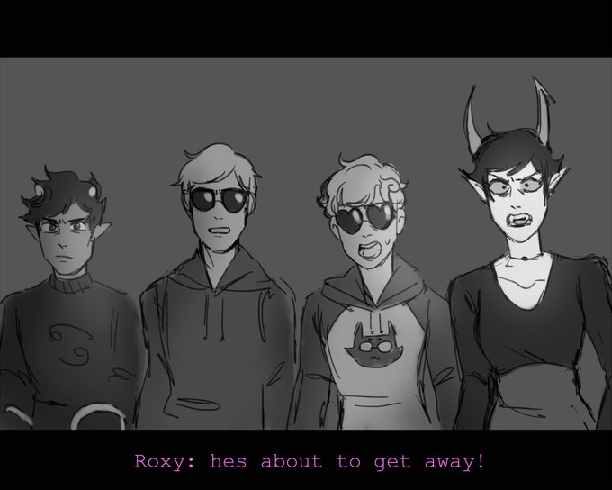 (Page 1-4) 
⚠️ spoilers⚠️
#homestuckEpilogue #Homestuck 