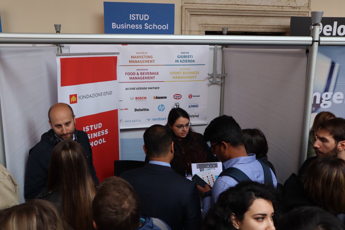 jobmeeting's tweet photo. 💼Percorsi di training personalizzato, borse di studio, formazione manageriale. Le business school protagoniste del #JobMeetingROMA https://t.co/O2FprA7NZj
