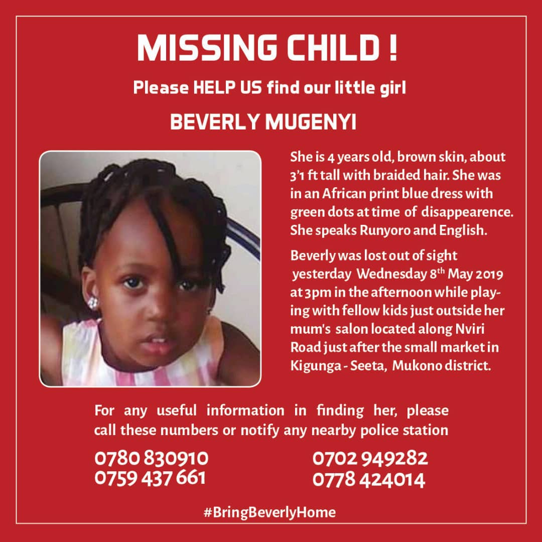 #BringBeverlyHome Kindly retweet, hopefully we can find this young girl.