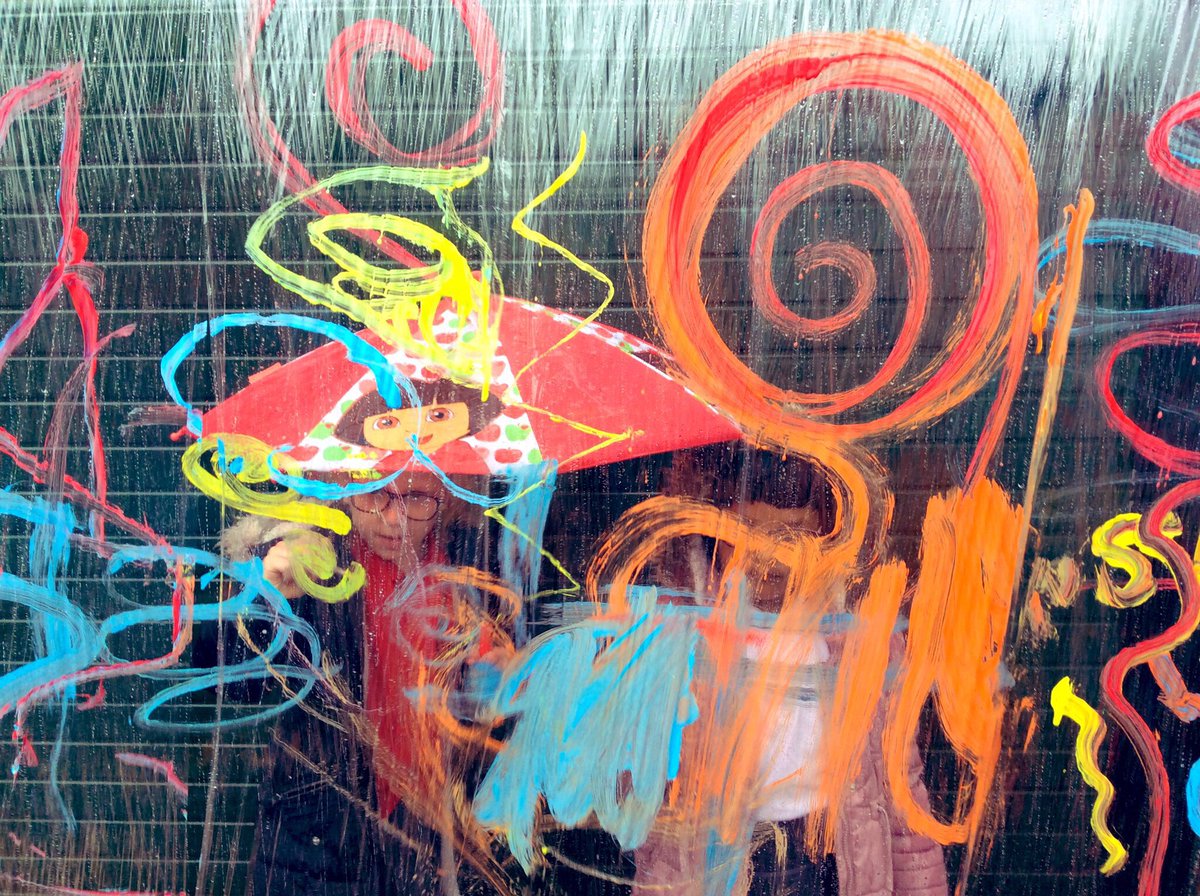 ThomasBuxtonEY's tweet photo. We love being outside whatever the weather 🌧 look what we got up to... #eyfs #whatevertheweather #followingchildrensinterests #outside https://t.co/TpXKnNdT1A