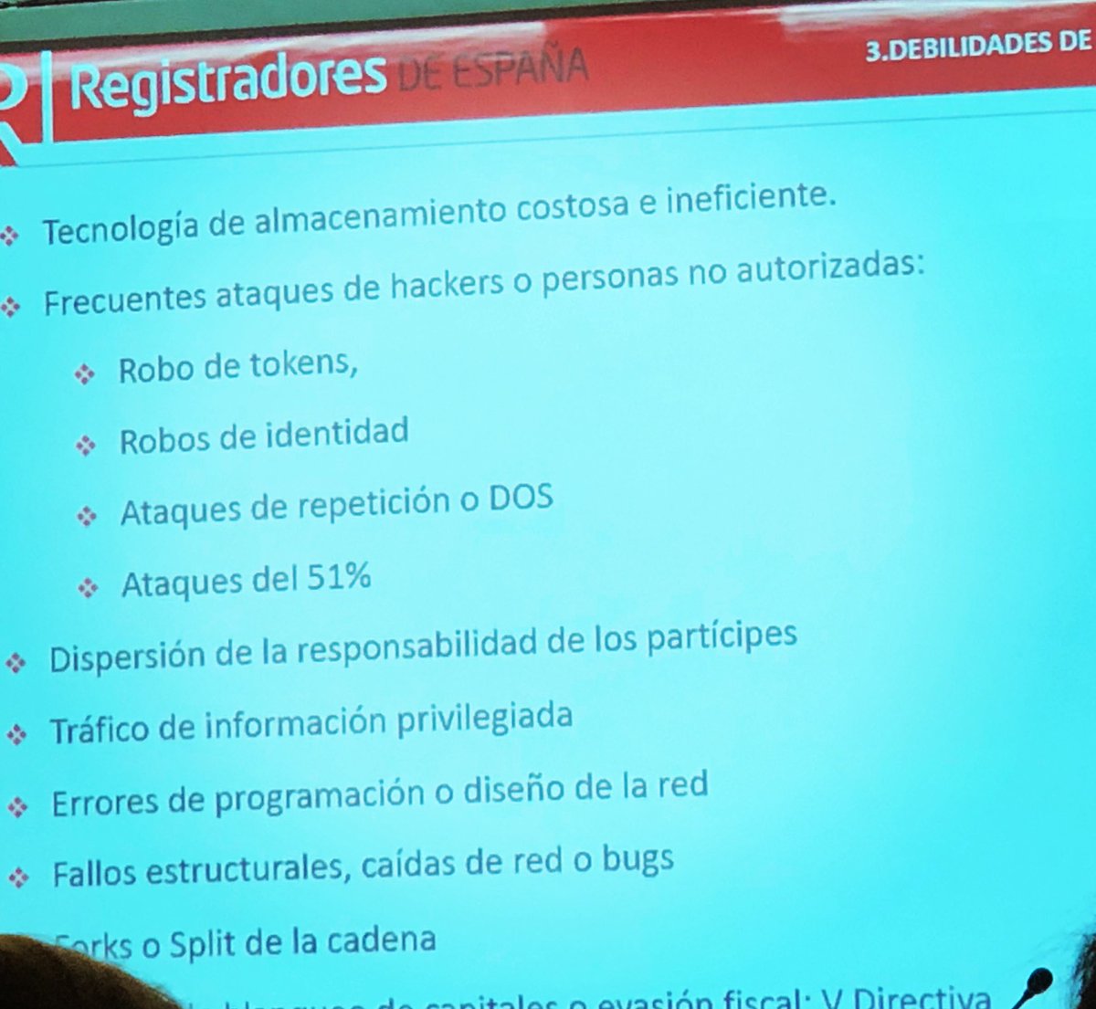 GriseldaDiazRo4's tweet photo. Curso blockchain #blockchain #blockchainweaknesses #blockchaindebilidades https://t.co/SHNfjKSvpt
