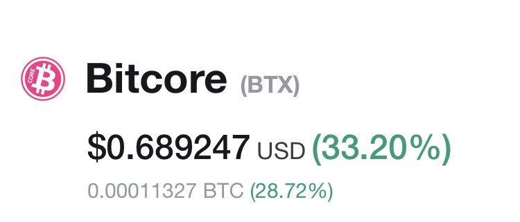 GbhoyDownUnder's tweet image. Hidden gem - @Bitcore_BTX 

#BTX #Bitcore #AltCoin #Crypto