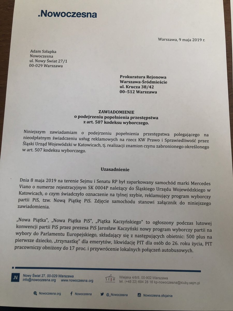 adamSzlapka's tweet image. Kampania wyborcza finansowana ze środków publicznych jest nielegalna. @pisorgpl