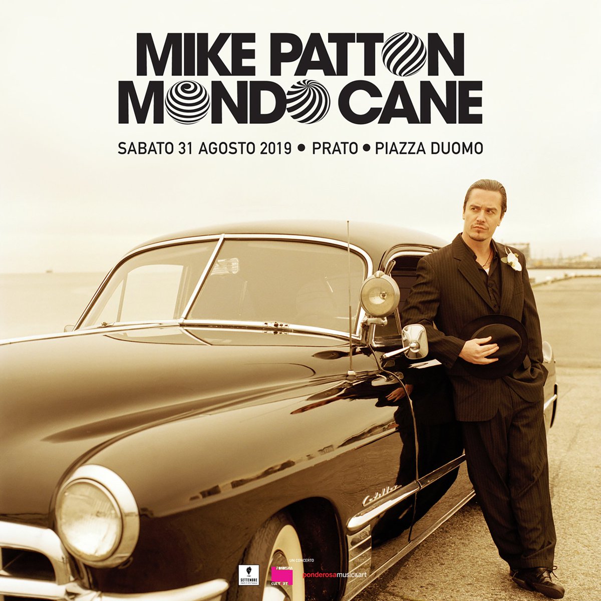 Settembre_Prato's tweet photo. 🤩 Mike Patton, frontman dei Faith No More, torna in Italia dopo 9 anni con il progetto #mondocane Sabato 31 Agosto a #Prato! Biglietti https://t.co/GBuQcOkesH #settembreprato #pratoèspettacolo #cittàdiprato #mikepatton #faithnomore https://t.co/0F94qX0opj