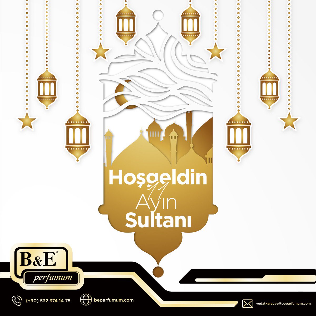 Hoşgeldin Ramazan. 
Hayırlı Ramazanlar dileriz. 🕌😊
.
.
📞 (+90) 532 374 14 75
🌐 beparfumum.com
📩 vedatkaracay@beparfumum.com
.
.
#beparfumum #Ramazan #parfüm #koku #parfümçeşitleri #temizkoku #kadınparfüm #erkekparfüm #bambuodakokuları #parfümler #istanbul