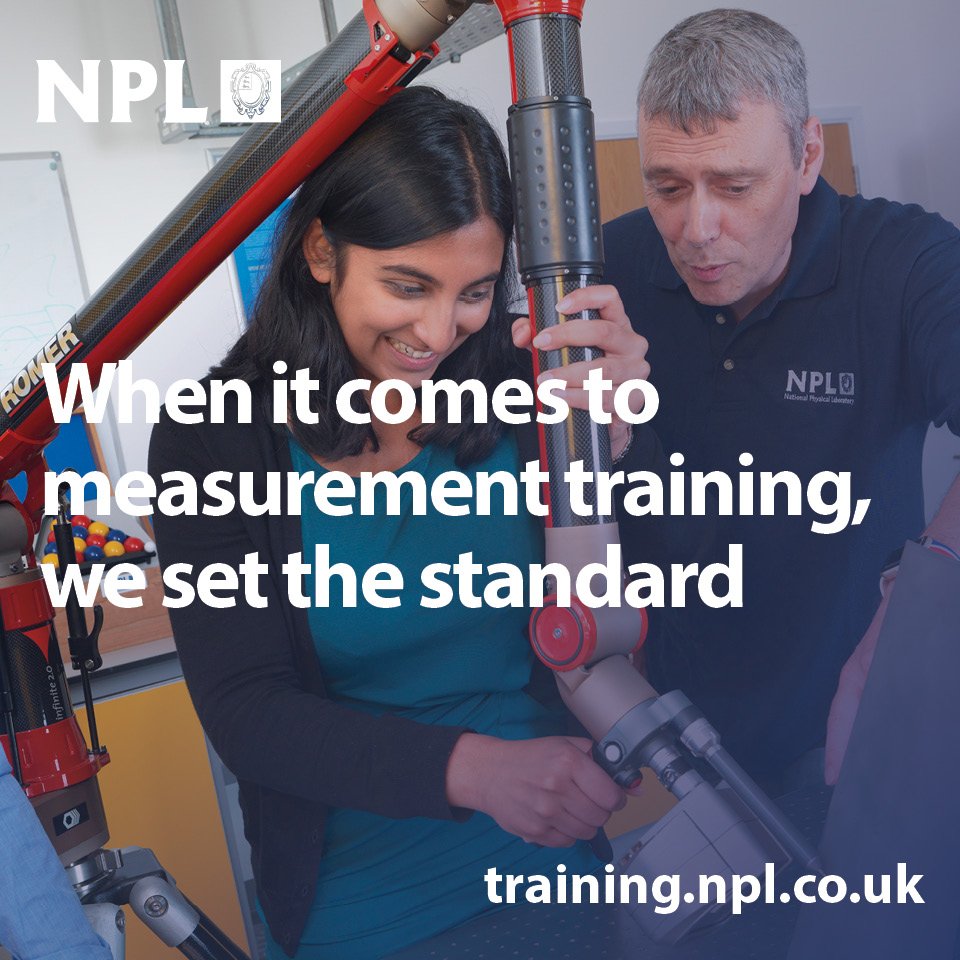 NPL's tweet photo. The market-leading course on dimensional #measurement.
Covering the practicalities of dimensional #meaurement, empowering learners to adapt their approach to everyday measurement challenges. Learn more:
https://t.co/jY0Cvein0W https://t.co/sfhkY9TfV5