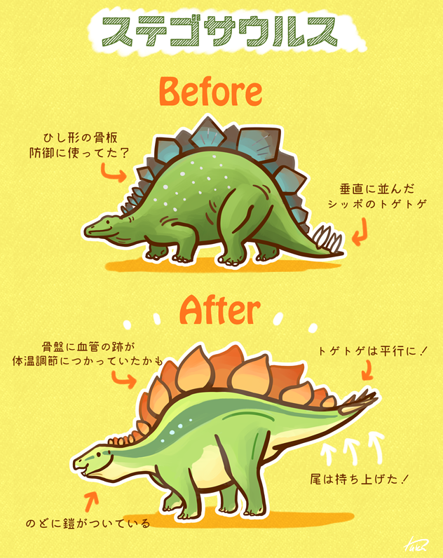 あの恐竜、昔はどんな姿?今はどんな姿?
そんな疑問にお答えする「恐竜・古生物ビフォーアフター」 いよいよ明日5/10発売です!https://t.co/hdpMWQqwqd