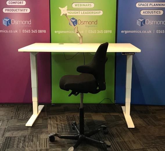 OsmondGroup's tweet image. Don't miss it: our Sit-Stand-Perch bundle is still available at a huge discount. A Capisco chair with a saddle seat, a Motus sit-stand desk and Viewlite Monitor Arm - save a huge £500: buff.ly/2Z4nEzi #thirdoff #specialprice #threeinone