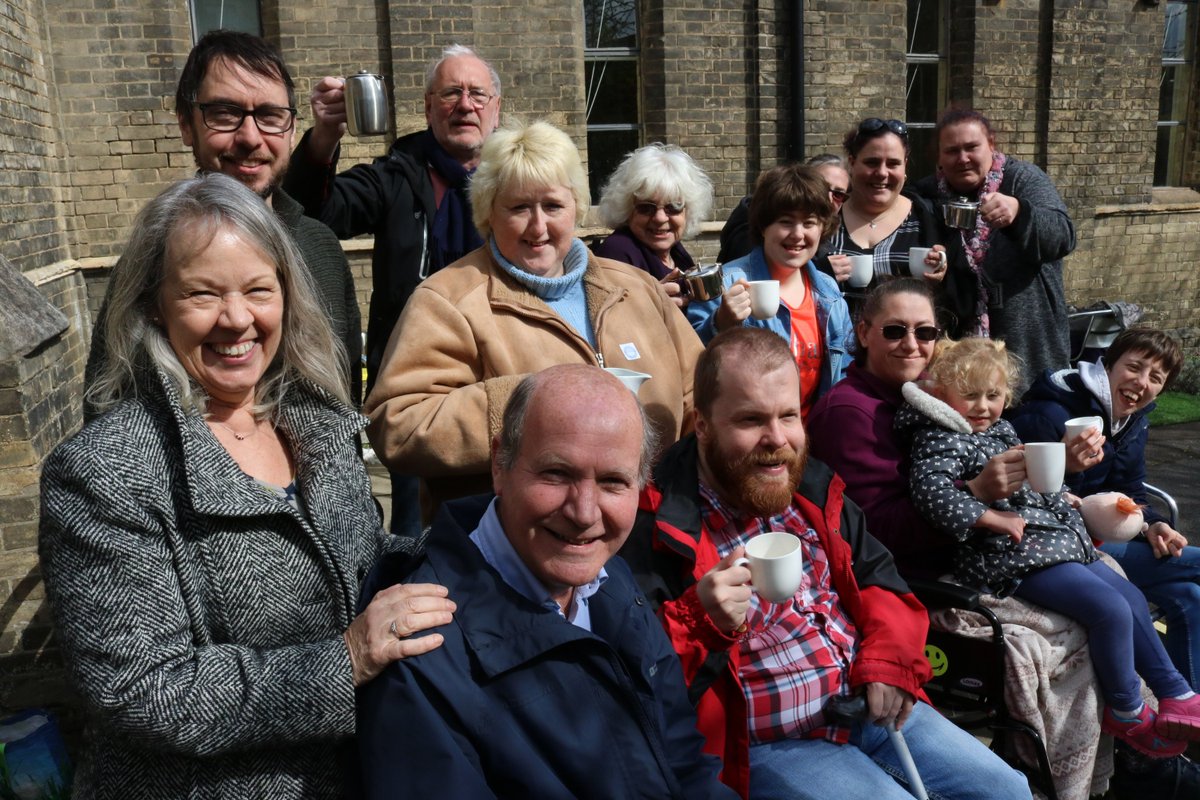 SEeastofengland's tweet photo. Cuppa kindness for learners in Bury St Edmunds #SocEnt @realisefutures a great legacy from one of their community learning courses. Two years later the learners are still coming together #Empowerment #SocEntImpact https://t.co/bJaALSbHI3 https://t.co/gxWjwFNyQB