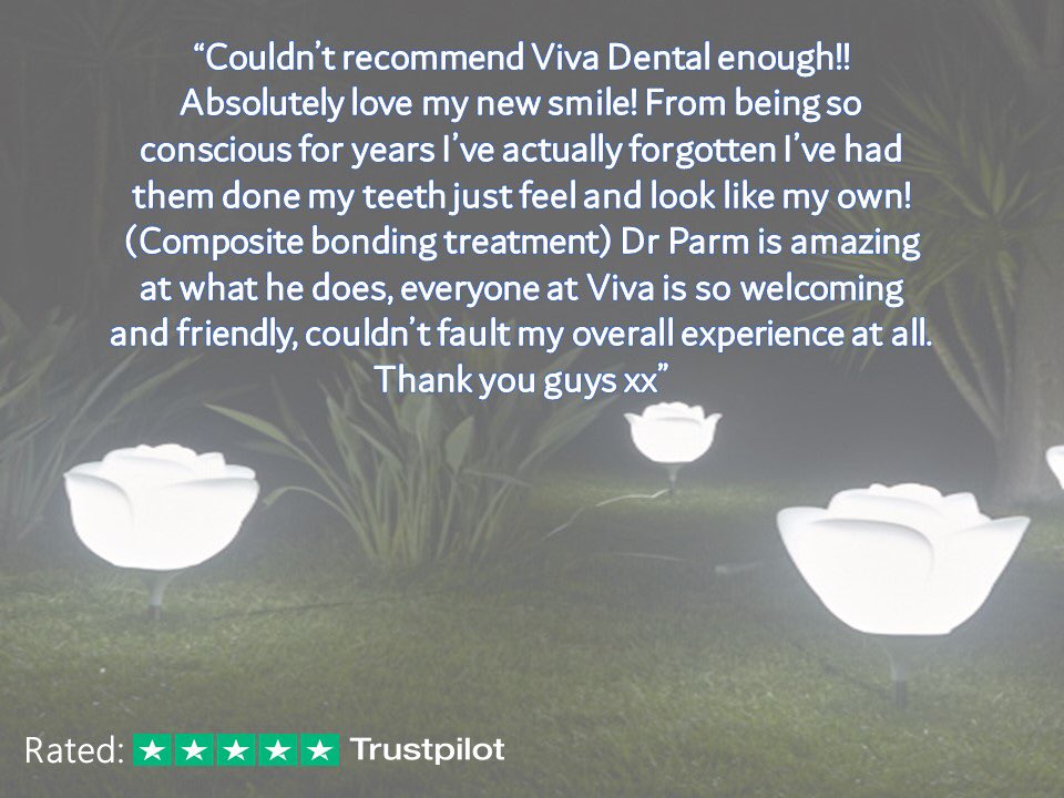 🤗Patient Review🤗
We love receiving happy reviews from our patients - book today 01708 446447 #SmilesByParm #VivaDentalStudio #SmileMakeovers
<a href="/bestsellers_sx/">Best Sellers</a> <a href="/Mr_Simms_Hx/">MrSimmsHornchurch</a> <a href="/PinkParachute1/">The Pink Parachute</a> <a href="/Day2DayStat/">DAY 2 DAY STATIONERY</a> <a href="/EssexTiptoes/">Tiptoes (Essex) Limited</a> @HomeSweetHomeHx <a href="/hornchurchTT/">Hornchurch Town Team</a> <a href="/BoyAboutTownLTD/">BoyAboutTown Barbers</a> <a href="/suttonarmshorn/">The Sutton Arms</a>