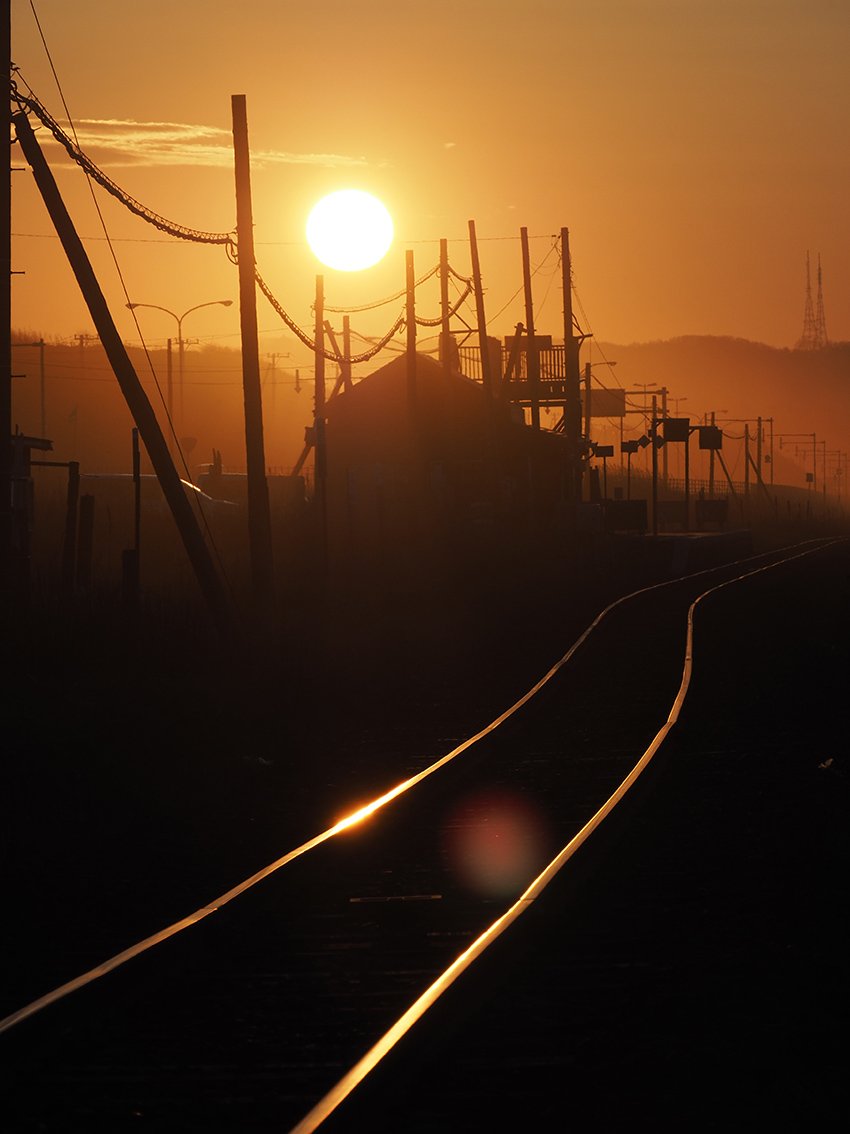 no humans sun scenery sunset power lines outdoors sky  illustration images