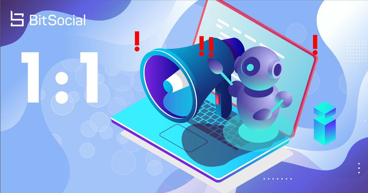 BitSocialRobot's tweet photo. Dear friends 🤝

Temporary action 1:1, in which we equate the cost of advertising and the cost of payment for the performance of partnership tasks

CONTINUES  💫

Working in @BitSocialRobot now you get:

 Read more:  https://t.co/TN2W5gVZ8A https://t.co/oyUgTRftJs