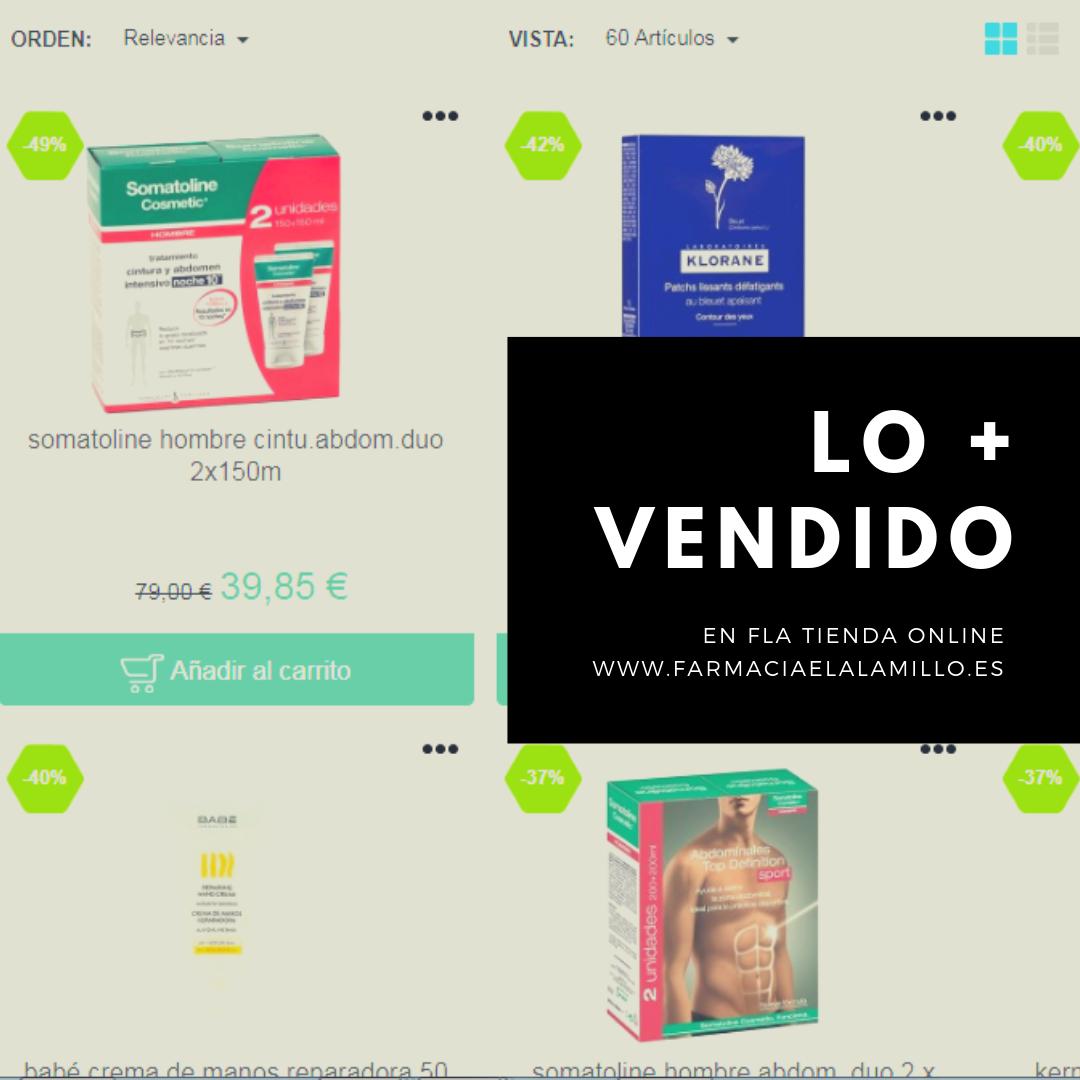 FarmaElAlamillo's tweet photo. LO MÁS VENDIDO | Son muchas las amigas y amigos que compran en nuestra tienda online. ¿Quieres saber cuáles son los productos estrellas?
https://t.co/XSHuGn0pf3 https://t.co/P8k6ZPZZZL
