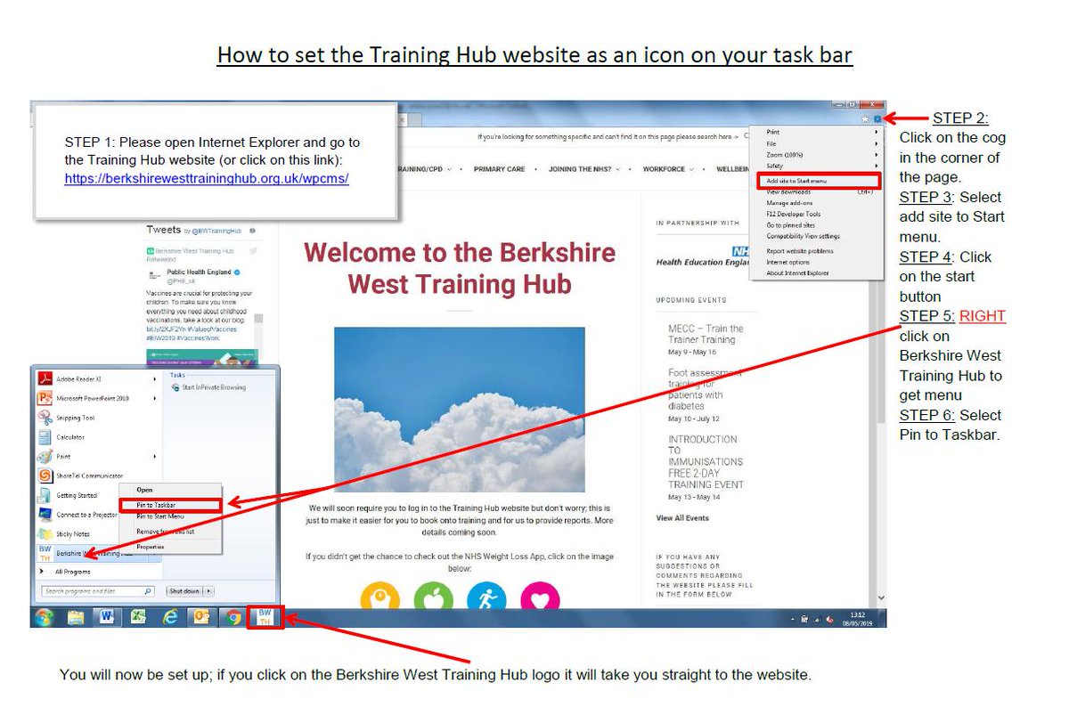 Berkshire West Training Hub tweet media