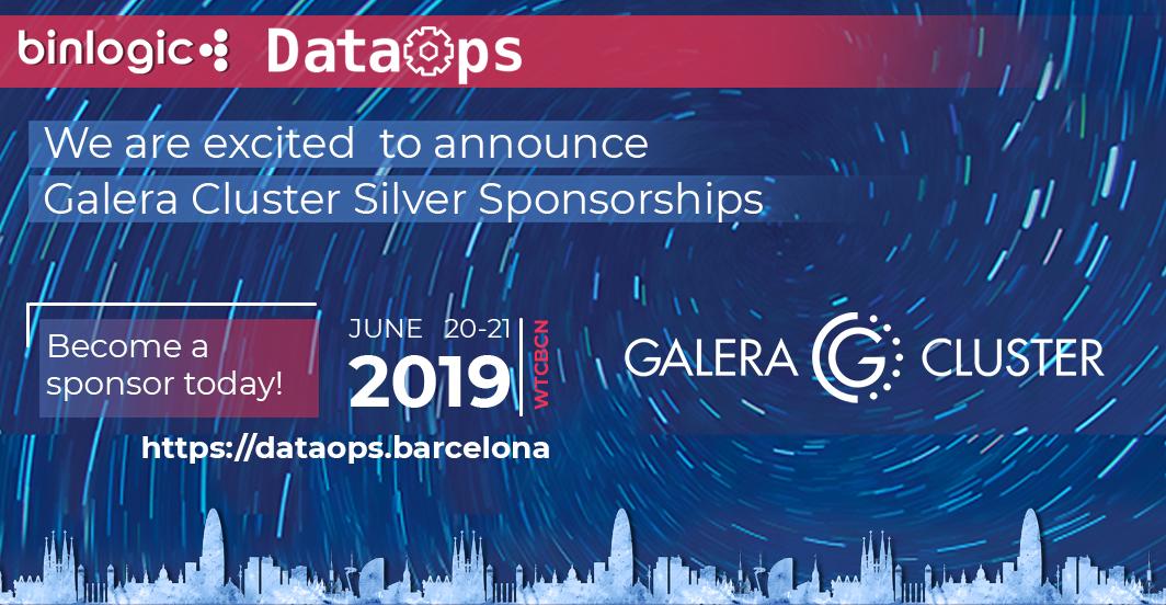 binlogic's tweet image. We are glad to announce @GaleraCluster as Silver Sponsor in #DataOpsBarcelona2019
Thank you very much for your support
Don&apos;t miss it June 20 and 21📍 @WTCBarcelona
dataops.barcelona
#clusteringsolutions #opensourcedatabases #MySQL