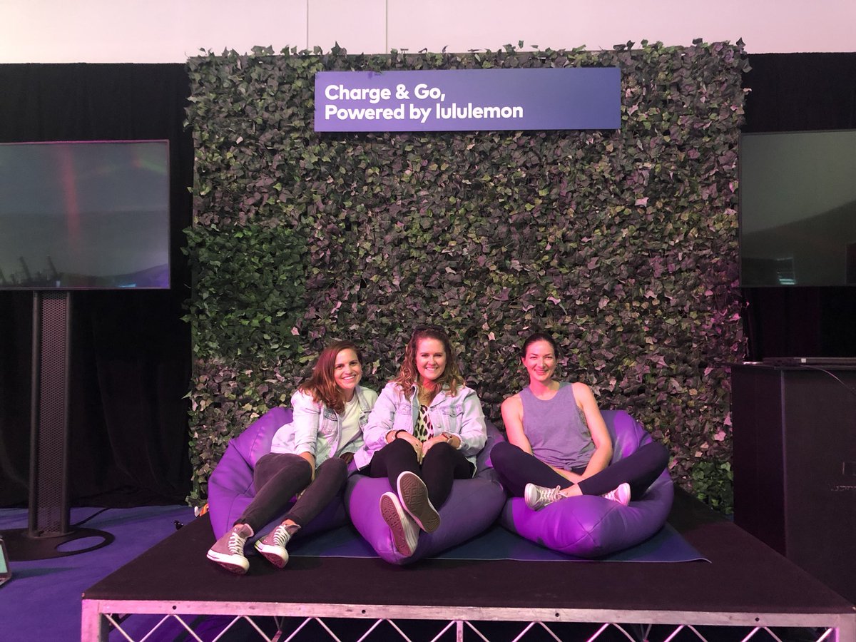 livyeates's tweet image. Delegates taking some time out to recharge at the 2019 @Optus #KickStart conference with thanks to the amazing girls from @lululemonAUSNZ #chargeandgo #wellbeing #meditation #lululemonathletica 🙏🏼💜🧘🏽‍♀️