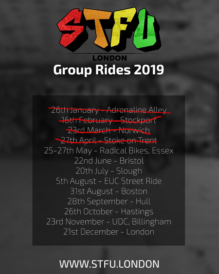 Get over to our website and hit up the calendar to see where we've organised our monthly group rides this year!

You can find a Facebook event for each ride for discussion and questions.

#ukunicycling #urbanunicycling #unicyclelife #extremeunicycling #groupride #unicyclemeet