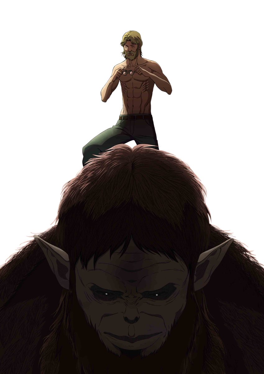 L Attaque Des Titans Image Nouvelle Illustration Mettant En Scene Le Titan Bestial L Image A Ete Faite Par Satoshi Kadowaki Miho Irobe Postee En Suite Sur Le Twitter De Wit Studio