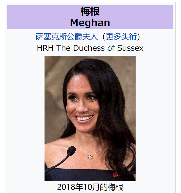黒色中国 On Twitter サセックス公爵夫人の梅根さん 黒色中国blog Https T Co V0bm5rj56d ふと目につい た中国語のニュースツイートに 梅根が産後に とあり 変わった名前の中国人だなぁ 誰だろ と気になったので調べてみると 中国語で彼女の名前は音訳