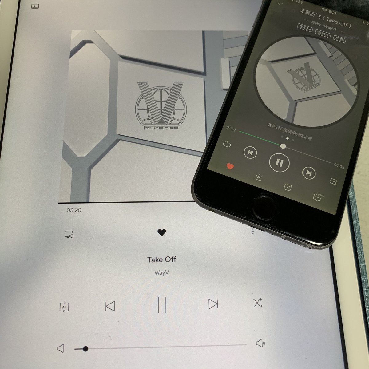 AshBit10's tweet photo. WayV <Take Off - The 1st Mini Album>

QQ뮤직 스밍 하트 다운 뮤비투표 투표
벅스 스밍 하트 음원다운
모두 완수(о´∀`о) 숨스숨스

#WayV #WeiShenV #威神V #Take_Off https://t.co/8xAEbnkHTi
