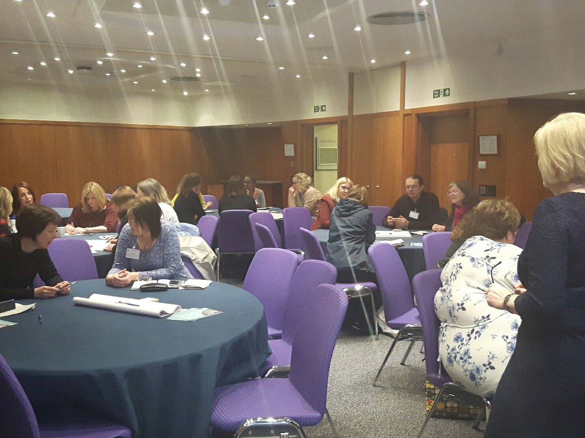 Kathy MacDonald getting delegates to think about the power of using poetry in our professional lives.#NESnmahp2019