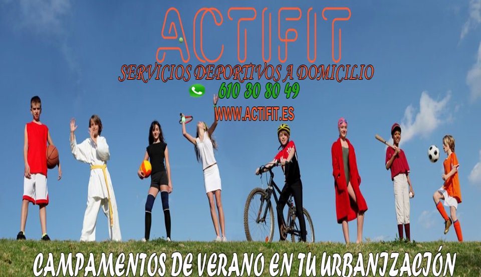 ActifitEntrena's tweet photo. ☀️👪¿Todavía sin #campamento #verano? ☀️🌞⭐️ 
Te ofrecemos CAMPAMENTO en tu #urbanización #domicilio #casa #comunidaddevecinos🖌📕
#madrid #barriodelpilar #montecarmelo #lastablasmadrid #mirasierra #puertadehierro #arroyofresno #valdebebas #pozuelodealarcon #majadahonda #lasrozas https://t.co/NIGYtPlJoQ