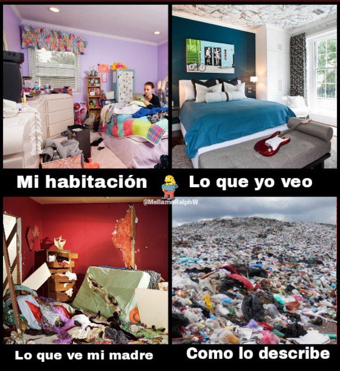MellamoRalphW's tweet photo. Distintos puntos de vista https://t.co/5chDOmsxWv