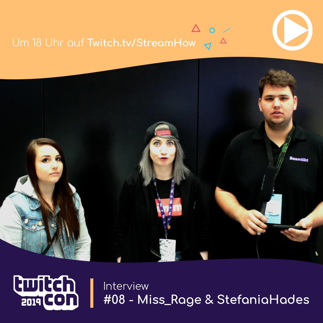 StreamHow_DE's tweet photo. Wir haben @stefaniahades und @missrage gleich im Doppelpack ausgefragt! Das Interview gibt es heute Abend um 18 Uhr auf:
https://t.co/FN25LHtntK
#Twitch #TwitchDE #TwitchTV #TwitchStreamers #Streamer #StreamHowInterviews #Livestreaming #TwitchCon #TwitchConEurope #Interview https://t.co/VueNrO73UZ