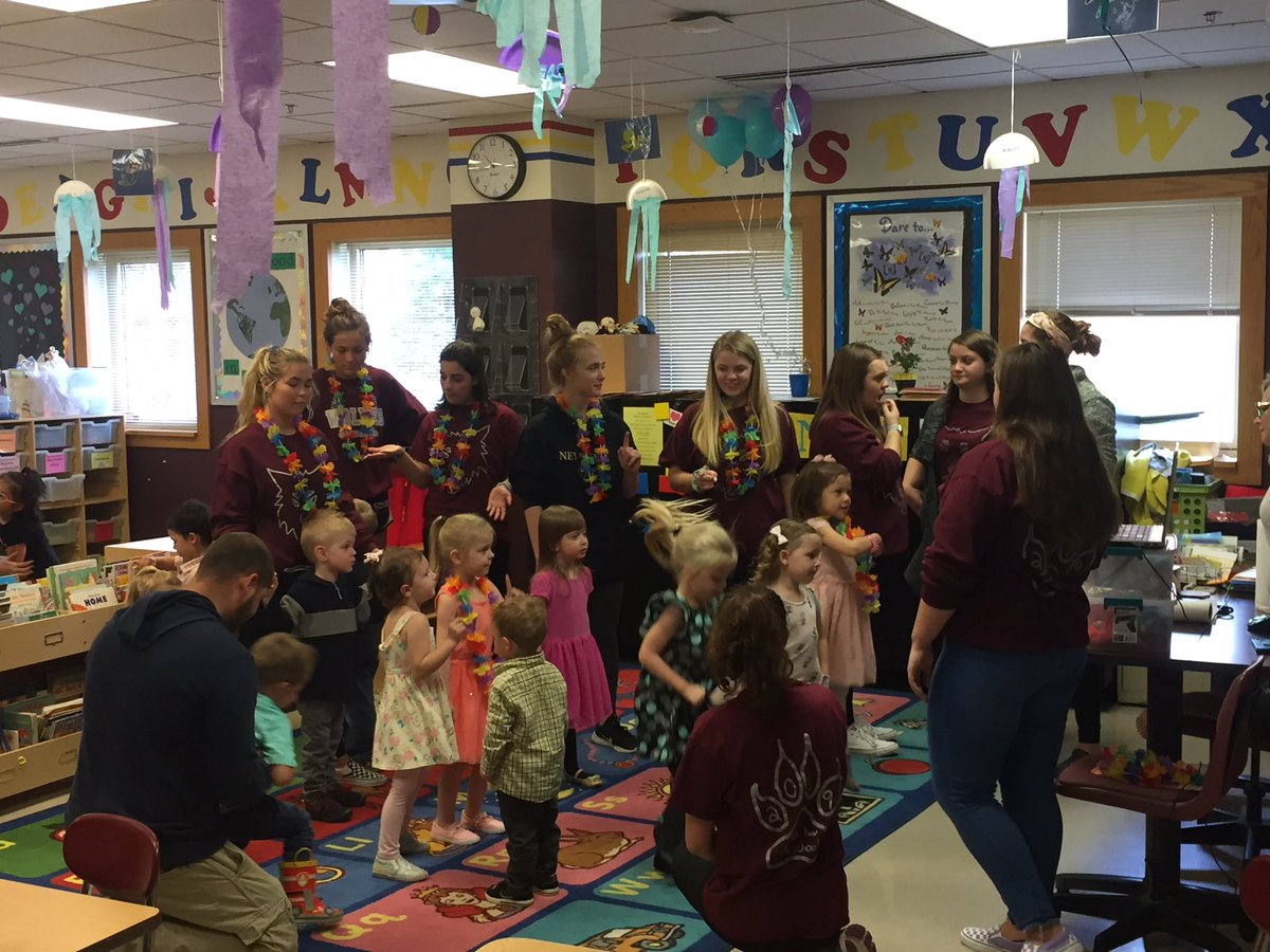 Kevin_Koeppen's tweet photo. One of my favorite traditions @PrairieRidgeHS Little Paw Preschool graduation!  Thank you @mrs_eschman for your leadership of this great program. #D155Inspire #CareerReady https://t.co/jdB5uTCW7R